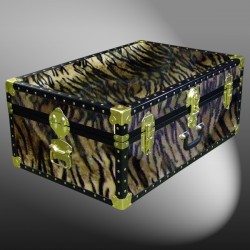 10-182 TI FAUX TIGER 27 Cabin Storage Trunk with ABS Trim