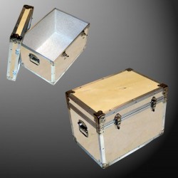 13-069 WE WOOD LP 150 Storage Trunk with Alloy Trim