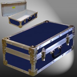 18-076 RE NAVY CD 100 Storage Trunk with Alloy Trim