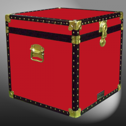 20-091 R RED Cube Storage Trunk with ABS Trim