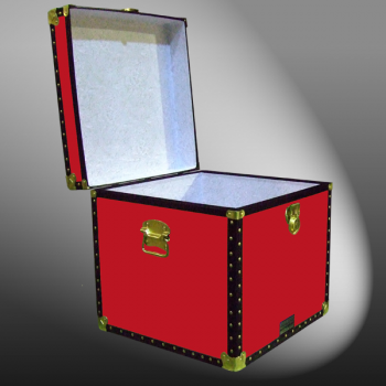 20-091 R RED Cube Storage Trunk with ABS Trim