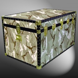 03-172 DS DESERT STORM CAMO King Storage Trunk with ABS Trim