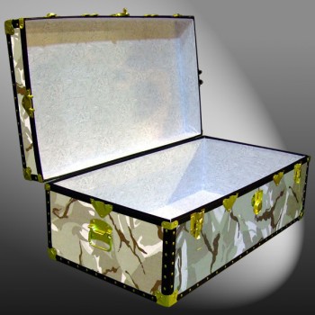 06-148 DS DESERT STORM CAMO 36 Cabin Storage Trunk with ABS Trim
