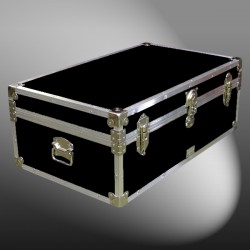 09-091 RE BLACK 30 Cabin Storage Trunk with Alloy Trim