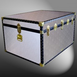 02-127 AS ALLOY Jumbo Storage Trunk with ABS Trim