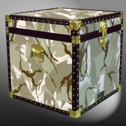 20-146 DS DESERT STORM CAMO Cube Storage Trunk with ABS Trim