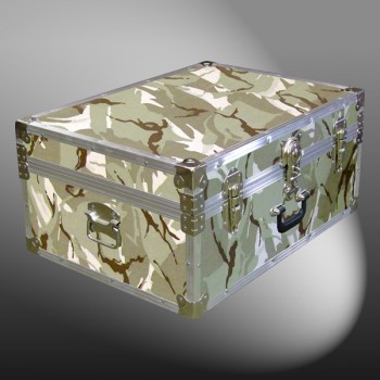10-143 DSE DESERT STORM CAMO 27 Cabin Storage Trunk with Alloy Trim