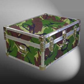 10-139 JCE JUNGLE CAMO 27 Cabin Storage Trunk with Alloy Trim