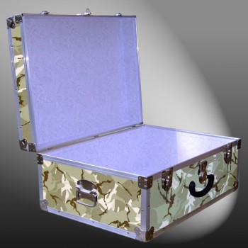 10-143 DSE DESERT STORM CAMO 27 Cabin Storage Trunk with Alloy Trim