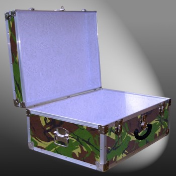 10-139 JCE JUNGLE CAMO 27 Cabin Storage Trunk with Alloy Trim
