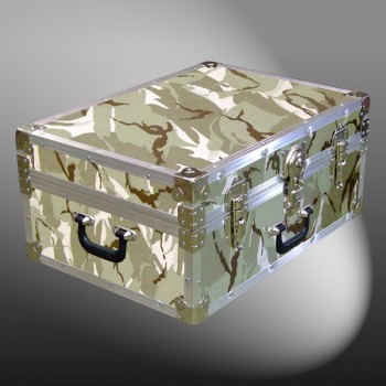 11-140 DSE DESERT STORM CAMO 24 Storage Trunk Case with Alloy Trim