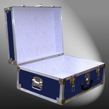 11-087 RE NAVY 24 Storage Trunk Case with Alloy Trim