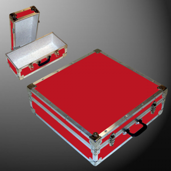 19-084 RE RED CD 200 Storage Trunk with Alloy Trim