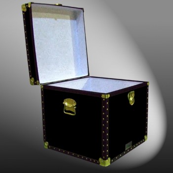 20-094 R BLACK Cube Storage Trunk with ABS Trim