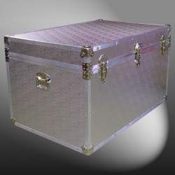 03-114 AE ALLOY King Storage Trunk with Alloy Trim
