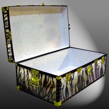 06-190 TI FAUX TIGER 36 Cabin Storage Trunk with ABS Trim