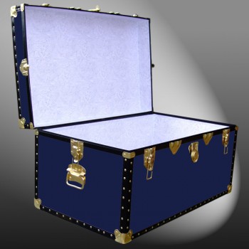 07-086 R NAVY 33 Deep Storage Trunk with ABS Trim