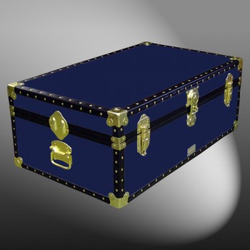 09-084 R NAVY 30 Cabin Storage Trunk with ABS Trim