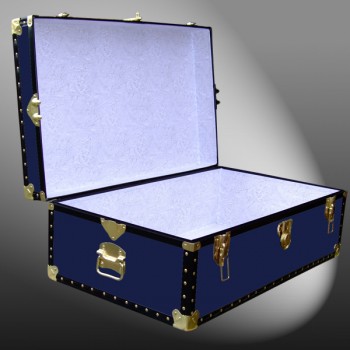 09-084 R NAVY 30 Cabin Storage Trunk with ABS Trim